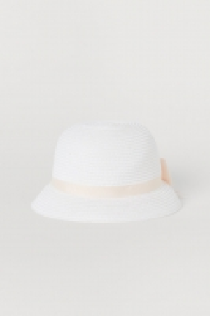 HM   Chapeau de paille avec nud
