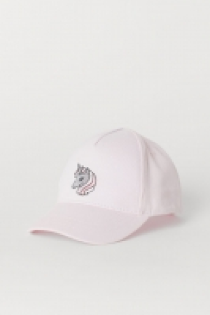 HM   Casquette en coton brodée