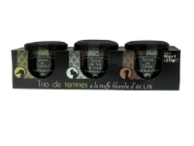 Trio de terrines à la truffe blanche dété 2.29 €