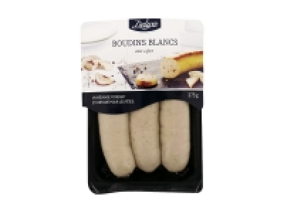 3 boudins blancs aux cèpes 2.49 €