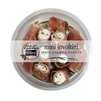 Spar Latelier Blini Mini involtini roulés jambon- Speck italien & Ricotta 120g