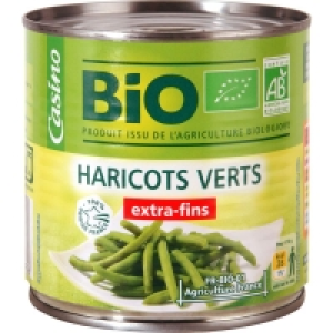 Haricots verts extra fins - Biologique 220g 1.91 €