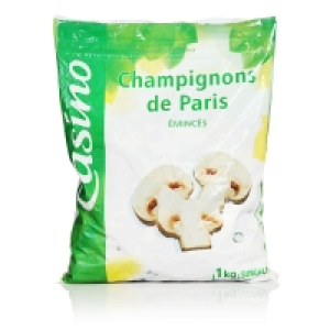 Casino Champignons de Paris - Emincés 1kg
