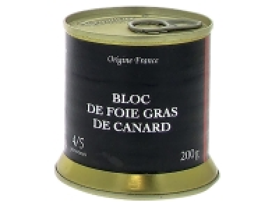 Bloc de foie gras de canard