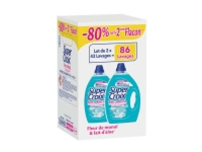 Super Croix lessive liquide 8.37 €