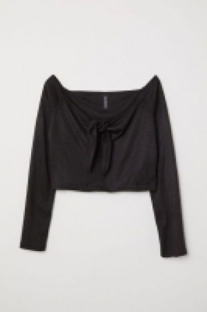  Top épaules nues côtelé 8.99 €