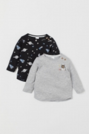  T-shirts en jersey, lot de 2 9.99 €