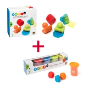 Lot 4 tampons motifs jungle et 5 pots de pâte à modeler 15.99 €