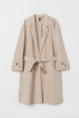 HM   Trench-coat en modal mélangé