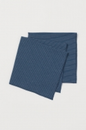 HM   Serviettes en coton, lot de 2
