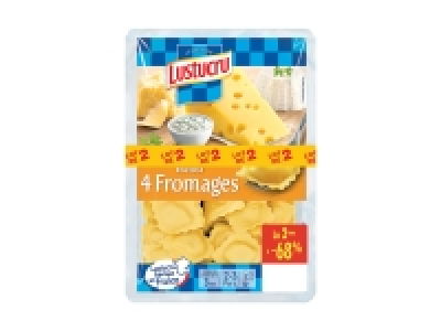 Lustucru ravioli 4 fromages 2.99&nbsp;&euro;