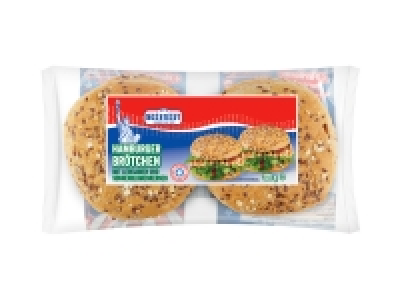 4 pains pour hamburger aux céréales 1.29 €