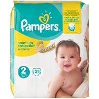 Spar Pampers New Baby - Couches - Taille 2 x31
