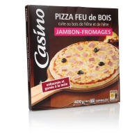 Spar Casino Pizza feu de bois jambon fromage 400g