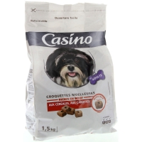 Spar Casino Croquettes moelleuses pour chien - Riche en boeuf 1,5kg