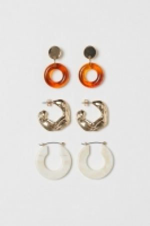  Boucles doreilles, 3 paires 5.99 €