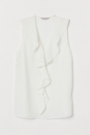  Blouse sans manches volantée 17.99 €