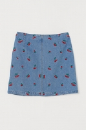 Jupe en jean avec broderies 21.99 €