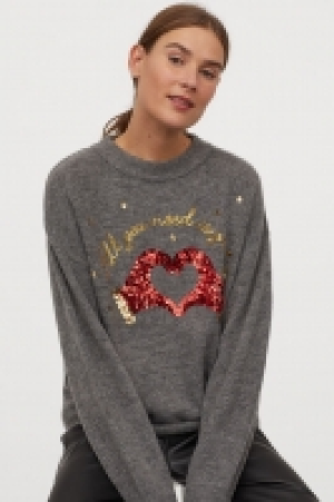  Pull à motif pailleté 6.99 €