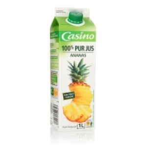 100% pur jus - Ananas 1l Fabricant: Service Consommateurs Casino Servi