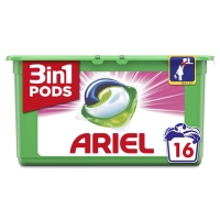 Spar Ariel 3en4 - Fresh pink - Lessive capsules 432g