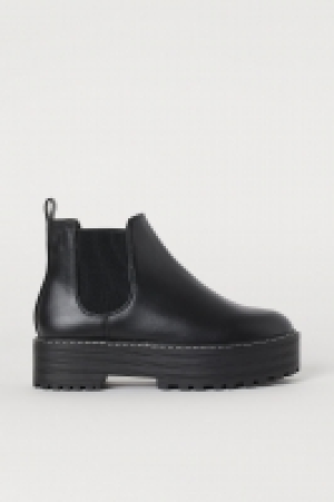 HM   Bottines Chelsea à plateau