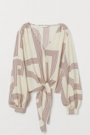  Blouse imprimée à nouer 13.99 €