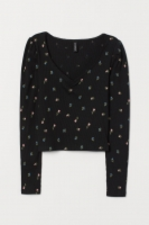 Top en jersey côtelé 3.99 €