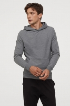 HM   Sweat à capuche Slim fit