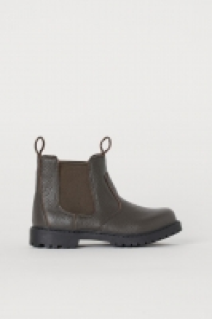 HM   Bottines Chelsea en cuir