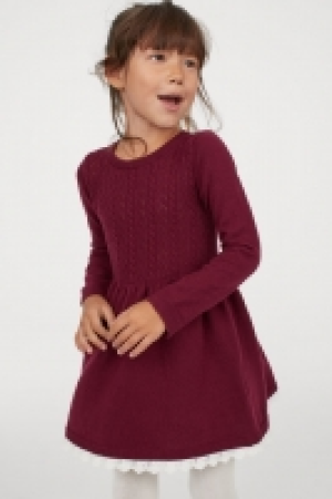 HM   Robe en laine mélangée