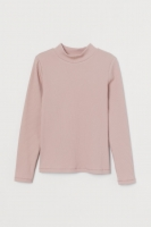  Top côtelé à col semi-montant 4.99 €