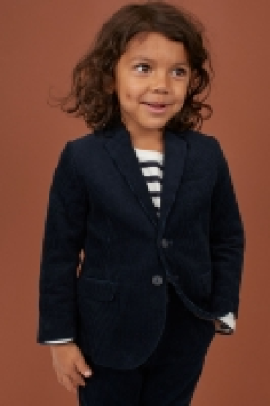 HM   Blazer en velours côtelé