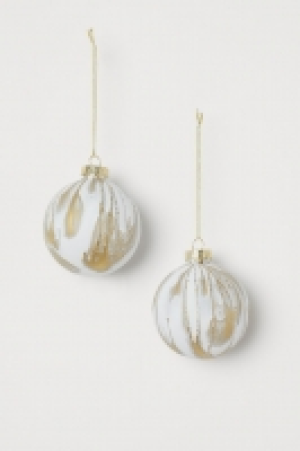 Boules en verre, lot de 2 4.99 €