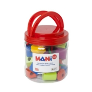 30 perles en bois à lacer 10.49 €