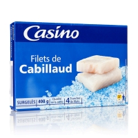 Spar Casino Filets de cabillaud 4 tr. 4x100g