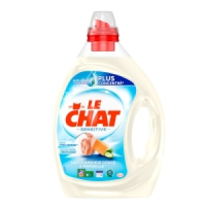 Le Chat Sensitive - Lessive liquide - Savon de Marseille & lait damande douce