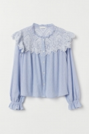  Blouse avec broderie anglaise 18.99 €