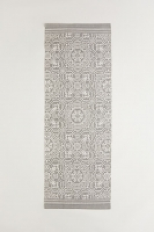 HM   Tapis en coton à motif