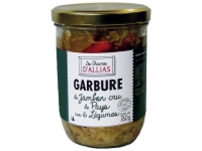 Garbure de jambon cru de pays aux 6 légumes 3.49 €