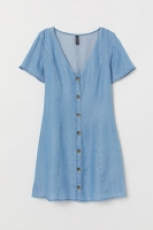 HM   Robe en denim de lyocell