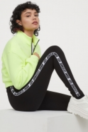 HM   Legging en viscose mélangée