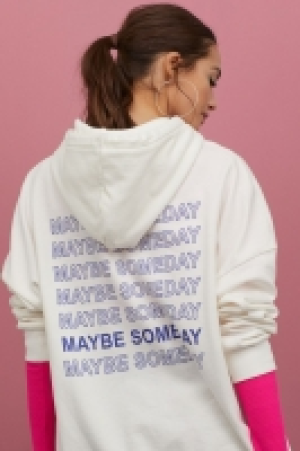HM   Sweat à capuche en coton