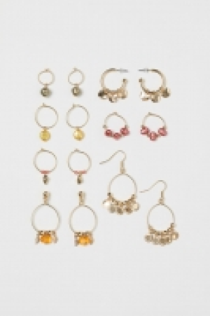 HM   Boucles doreilles, 7 paires