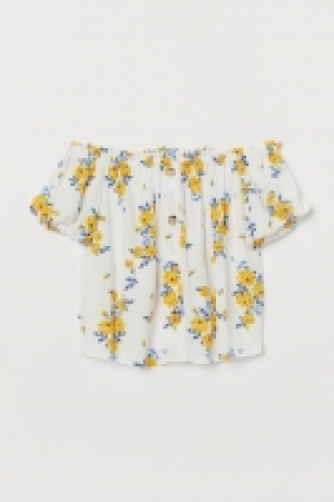  Blouse épaules nues courte 6.99 €