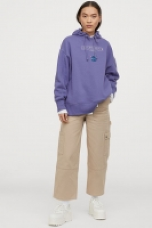 HM   Pantalon court en twill