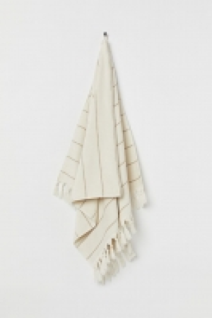 HM   Drap de bain à pompons