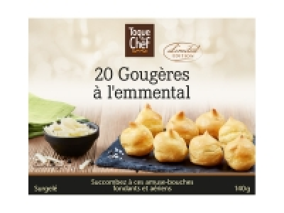 20 gougères à lemmental 2.69 €