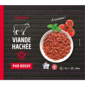 Viande hâchés - Pur buf - 15% m.g. 400g 4.96 €