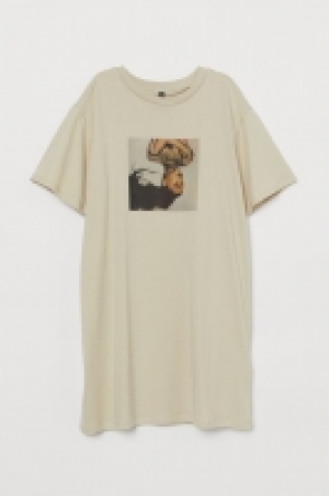 HM   Robe T-shirt avec motif